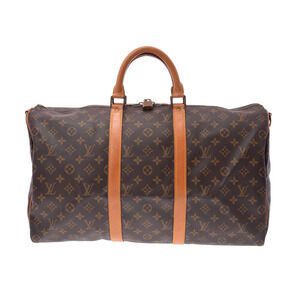 Louis Vuitton Monogram Keepall Boston bag strap